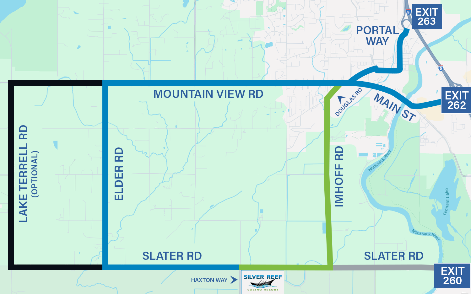 Silver Reef Casino Routes